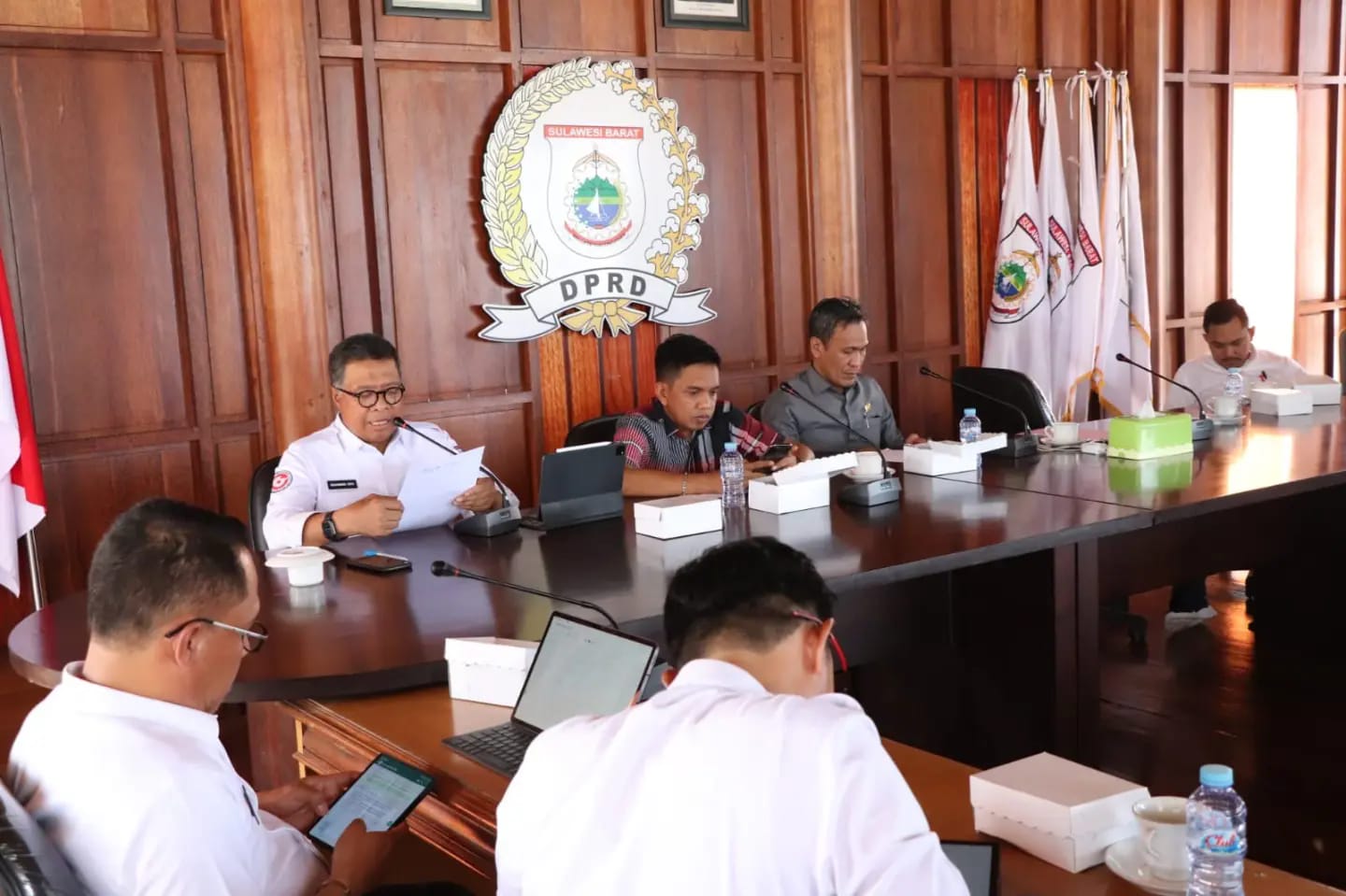 Wakil Ketua Usman Suhuriah Pimpin Rapat Banggar-TAPD Bahas Finalisasi APBD-P 2022